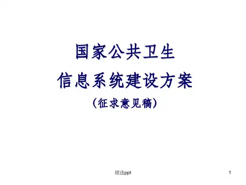 《国家公共卫生》PPT课件