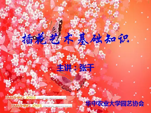 插花艺术基础知识11