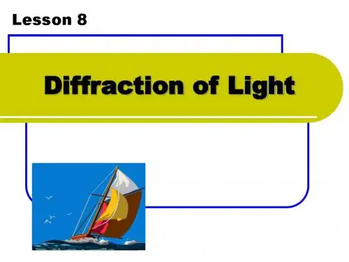 Lecture8 Diffraction