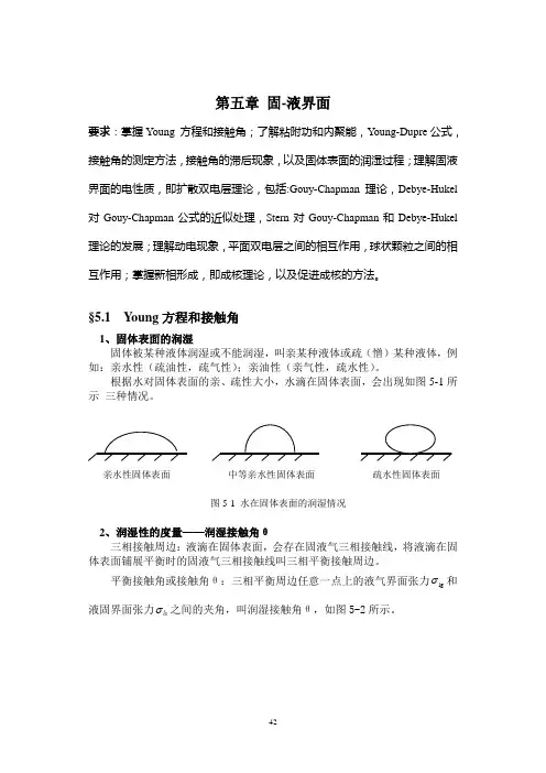 第五章固液界面解析