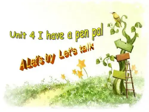 新版PEP小学英语六年级上Unit4ALet's_talk (2)