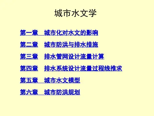 城市水文