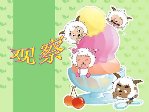 部编版四年级上册语文作文课件 -观察(共21张PPT)-完美版