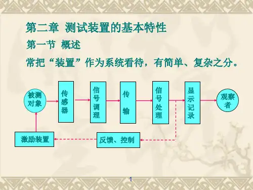 第二章测试技术基础