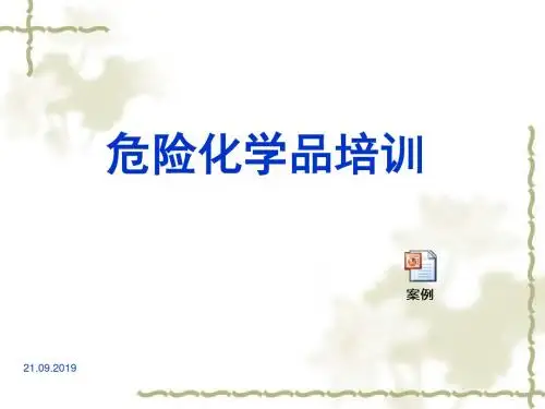 [化学]危险化学品培训-精选文档46页