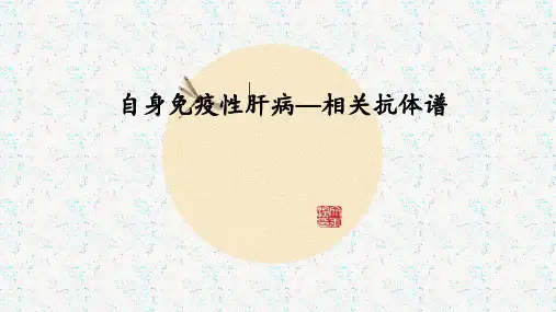 自身免疫性肝病—相关抗体谱