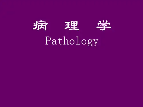 医学PPT课件：病理学(全套课件335页)