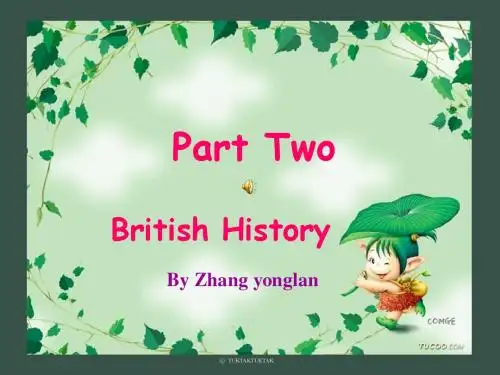 British history Chapter I,II