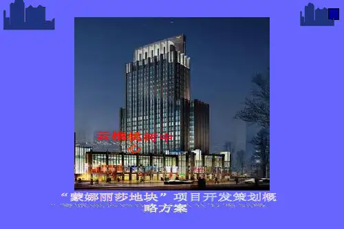 某地块项目开发策划概略方案