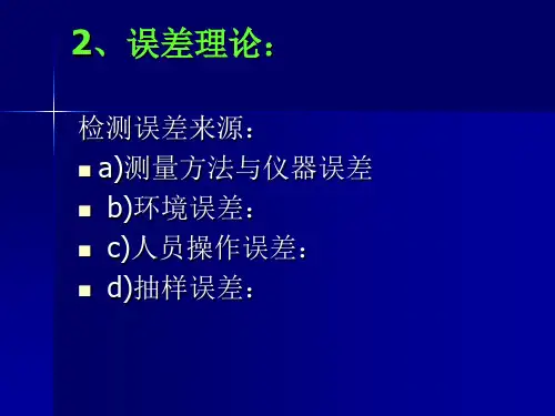纺织品检测标准及检测条件共35页文档
