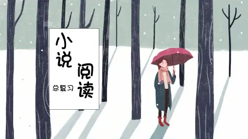 小说阅读指导 (课件32张)
