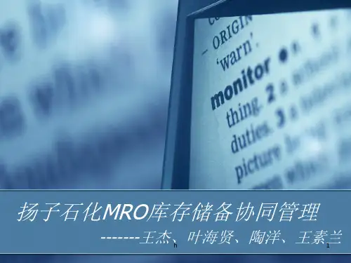 扬子石化案例分析