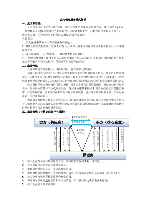 反向保理业务解析