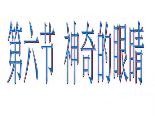 4.6神奇的眼睛
