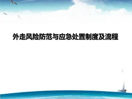 精神病患者外走风险防范与应急处置制度及流程