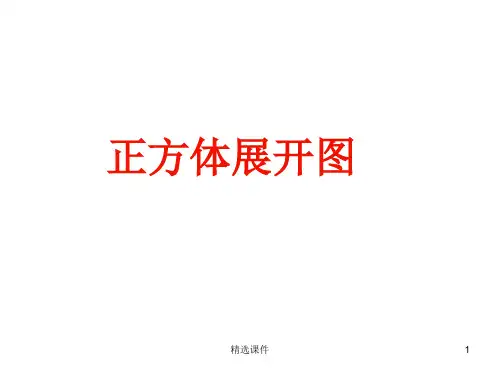 正方体的11种展开图