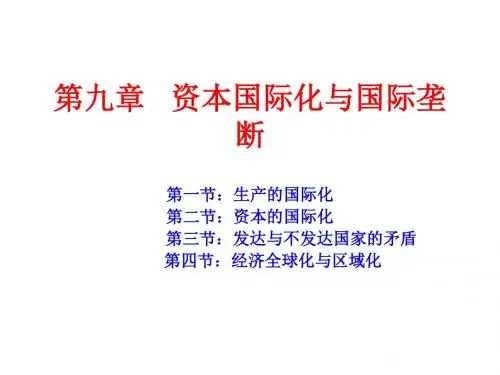 资本国际化