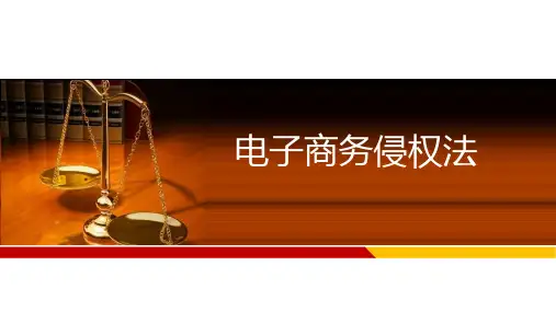 第六章__电子商务侵权法