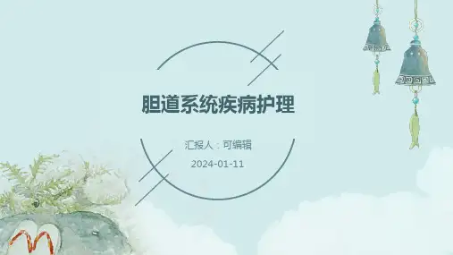 胆道系统疾病护理