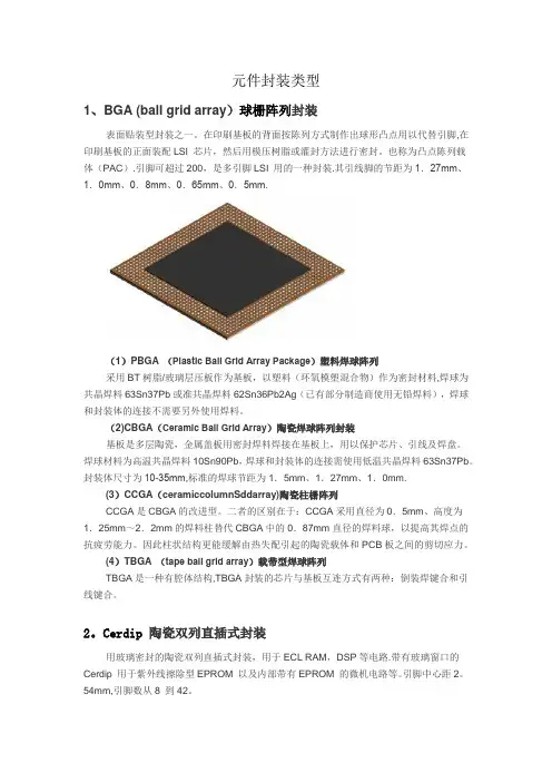 元件封装类型 2