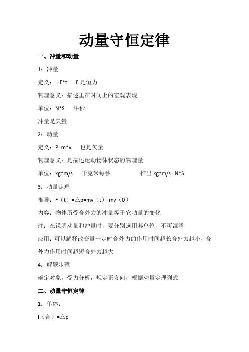 动量守恒定律 2