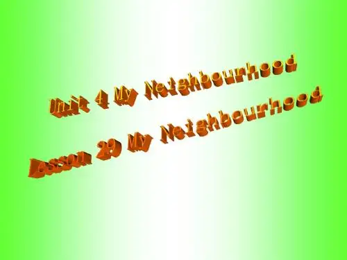 英语:Unit-4-《My-Neighbourhood.》Lesson-29课件(1)(冀教版八年级上)