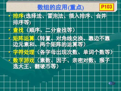 VB数组(经典程序讲解)