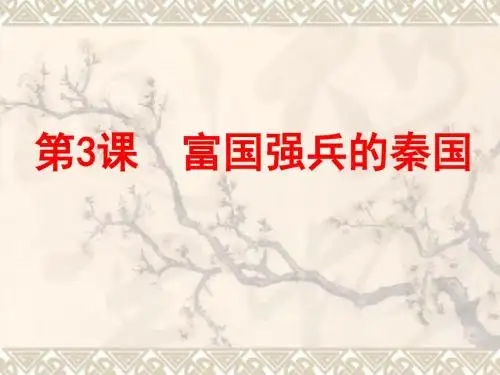 2.3富国强兵的秦国