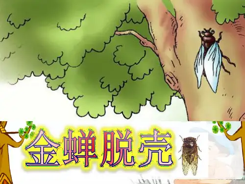 苏教版五年级语文上册《金蝉脱壳》精品课件