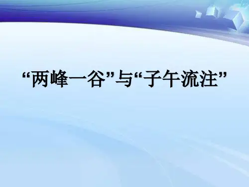血压变化中的“两峰一谷”与“子午流注”