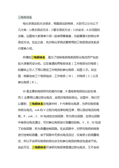 三电极体系