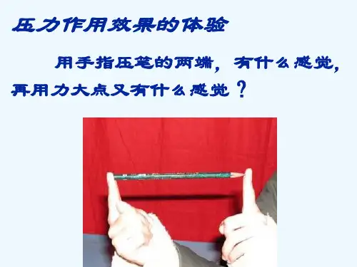 压强(第一课时 )