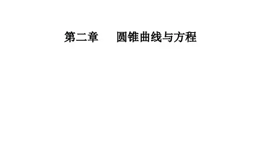 人教版高中数学选修2-1习题课件:第二章 章末复习课