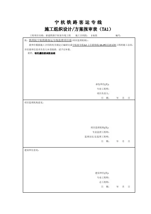 试桩总结