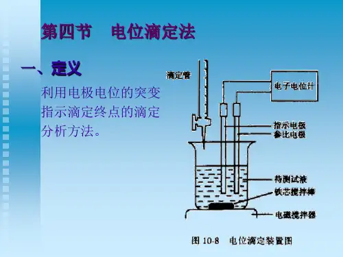 电位滴定法