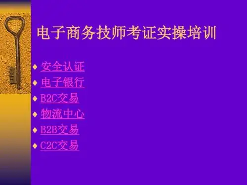 2016新电子商务师技师(操作)培训