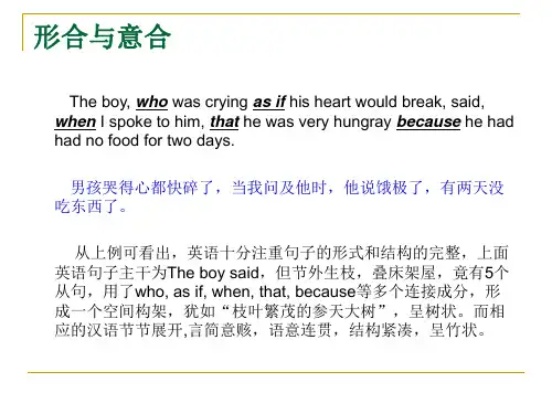翻译赏析与分析