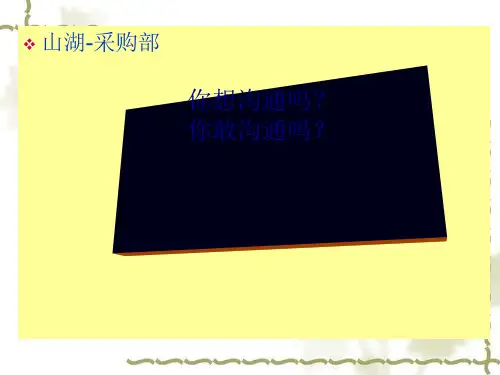 跨部门沟通与协作培训教材PPT(共 84张)