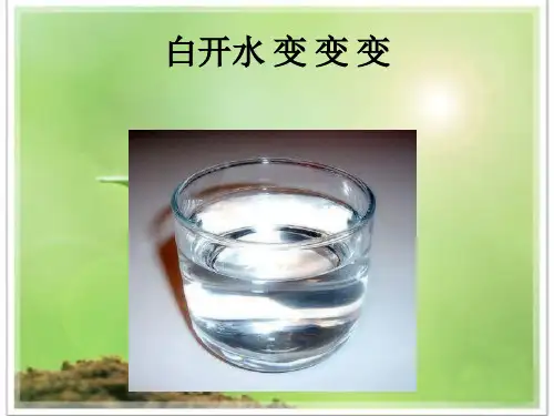 白开水