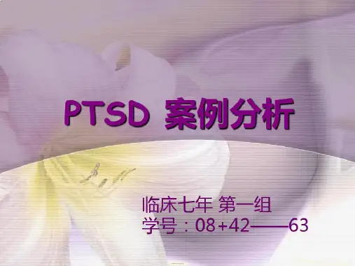 PTSD案例分析范本