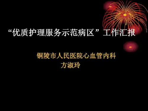 优质护理服务示范病区共29页文档