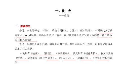 大学语文现代文 高等教育自学考试