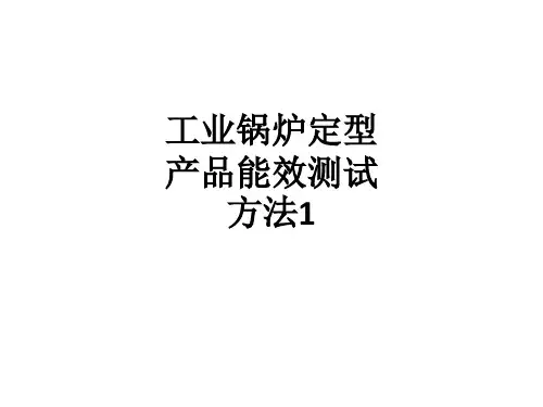 工业锅炉定型产品能效测试方法1ppt课件