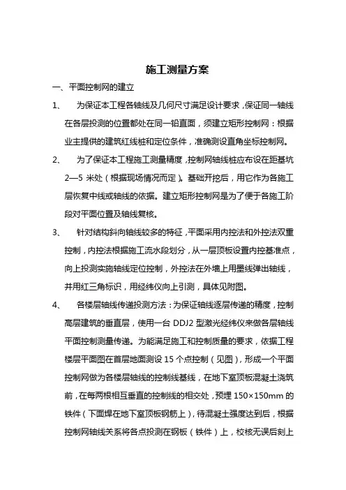 施工测量方案