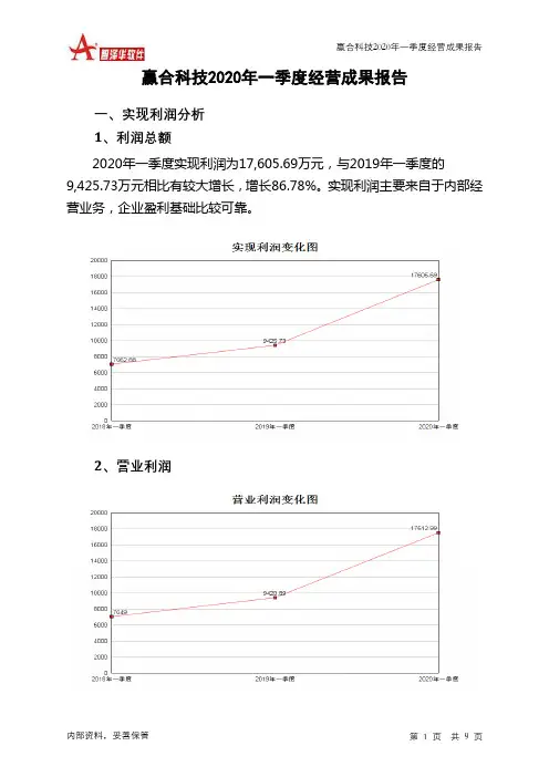 赢合科技2020年一季度经营成果报告