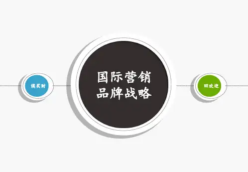 国际市场营销品牌战略