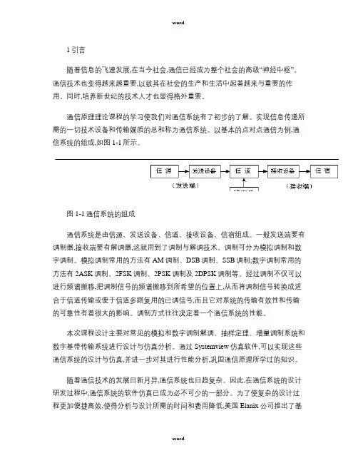 SystemView通信系统仿真.·优选.