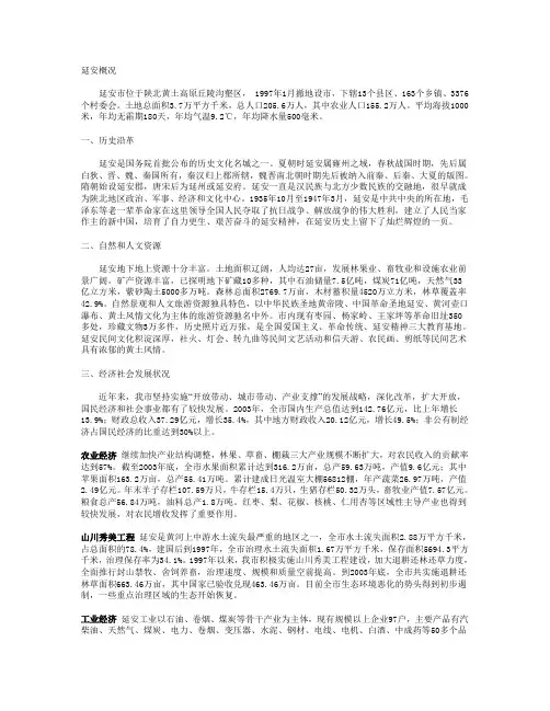 延安市概况