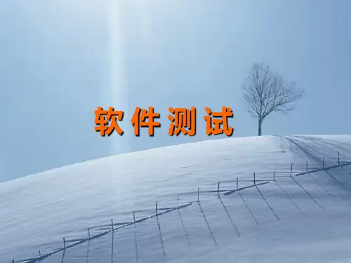 《软件工程》  第七章软件测试技术PPT课件