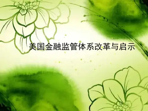 美国金融监管体系改革与启示